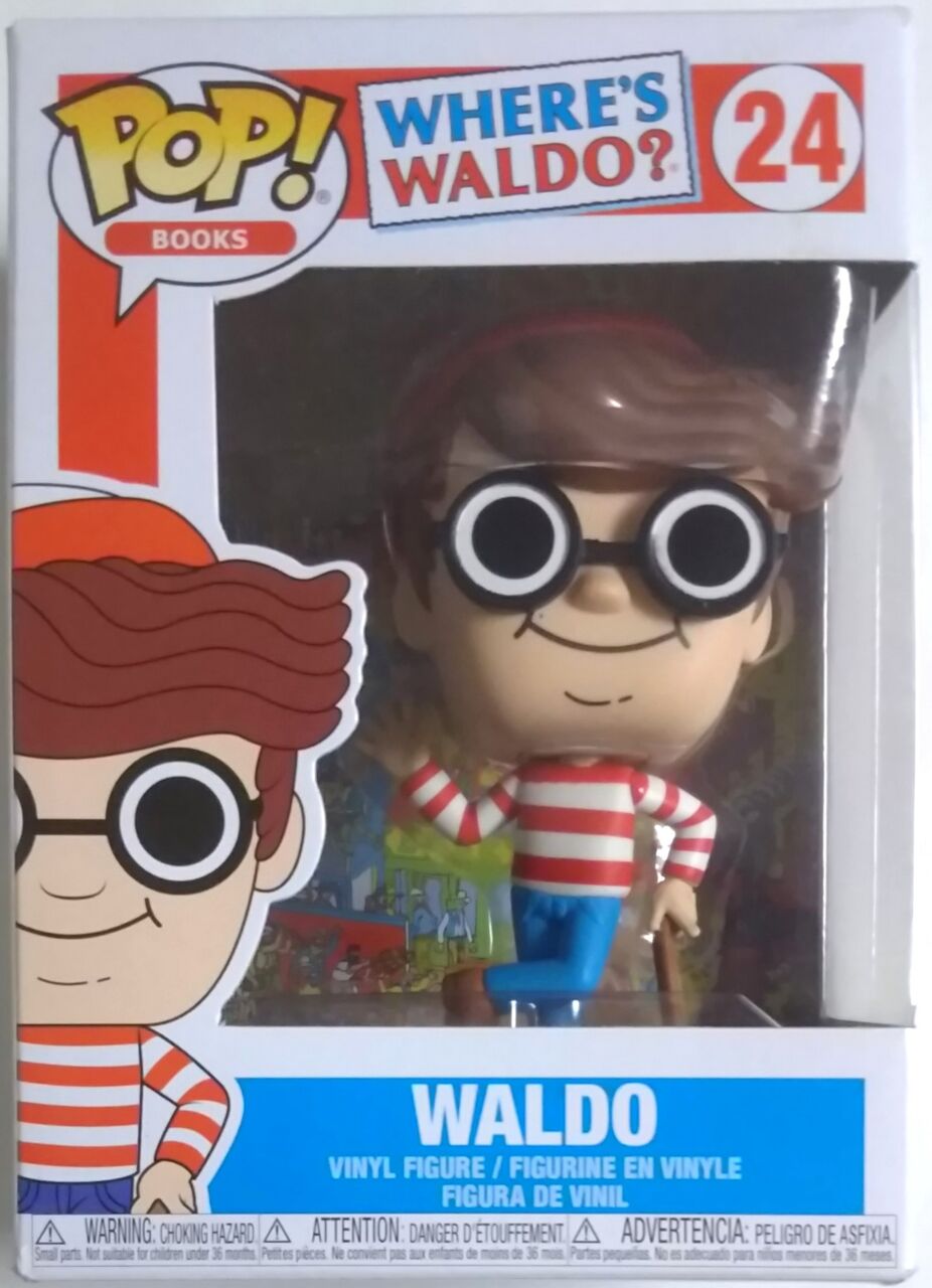 ウォーリーをさがせ がフィギュアに Pop Books Where S Waldo Waldo Chaos Hobby Blog