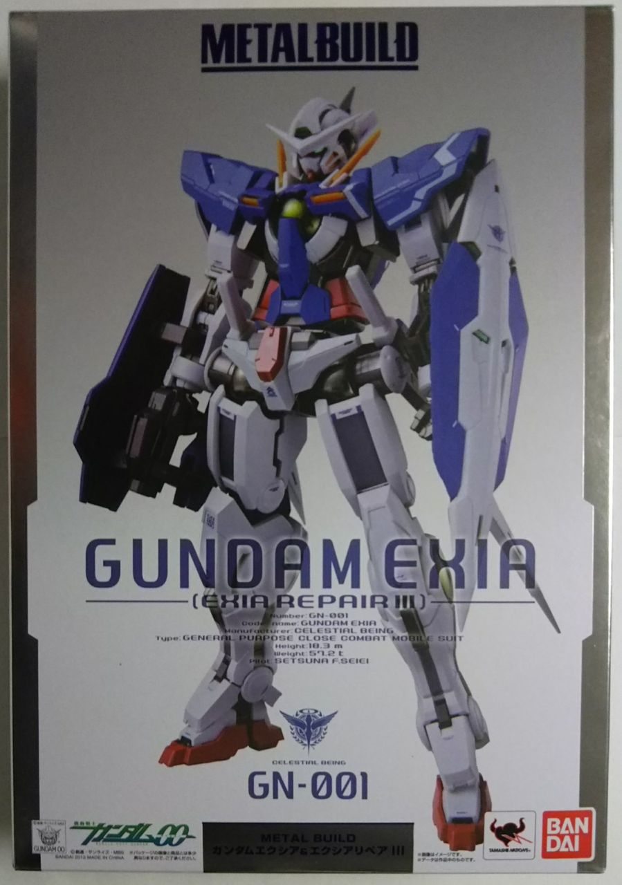 ガンダム00 10周年記念特集8】METAL BUILD ガンダムエクシア＆エクシア