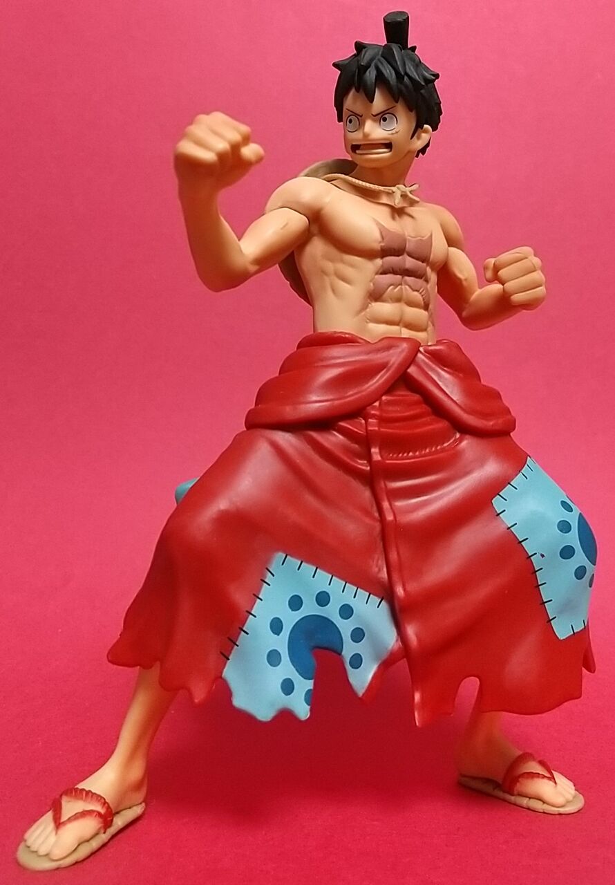 兎丼、脱獄時のルフィ太郎のフィギュア】ワンピース LOG FILE