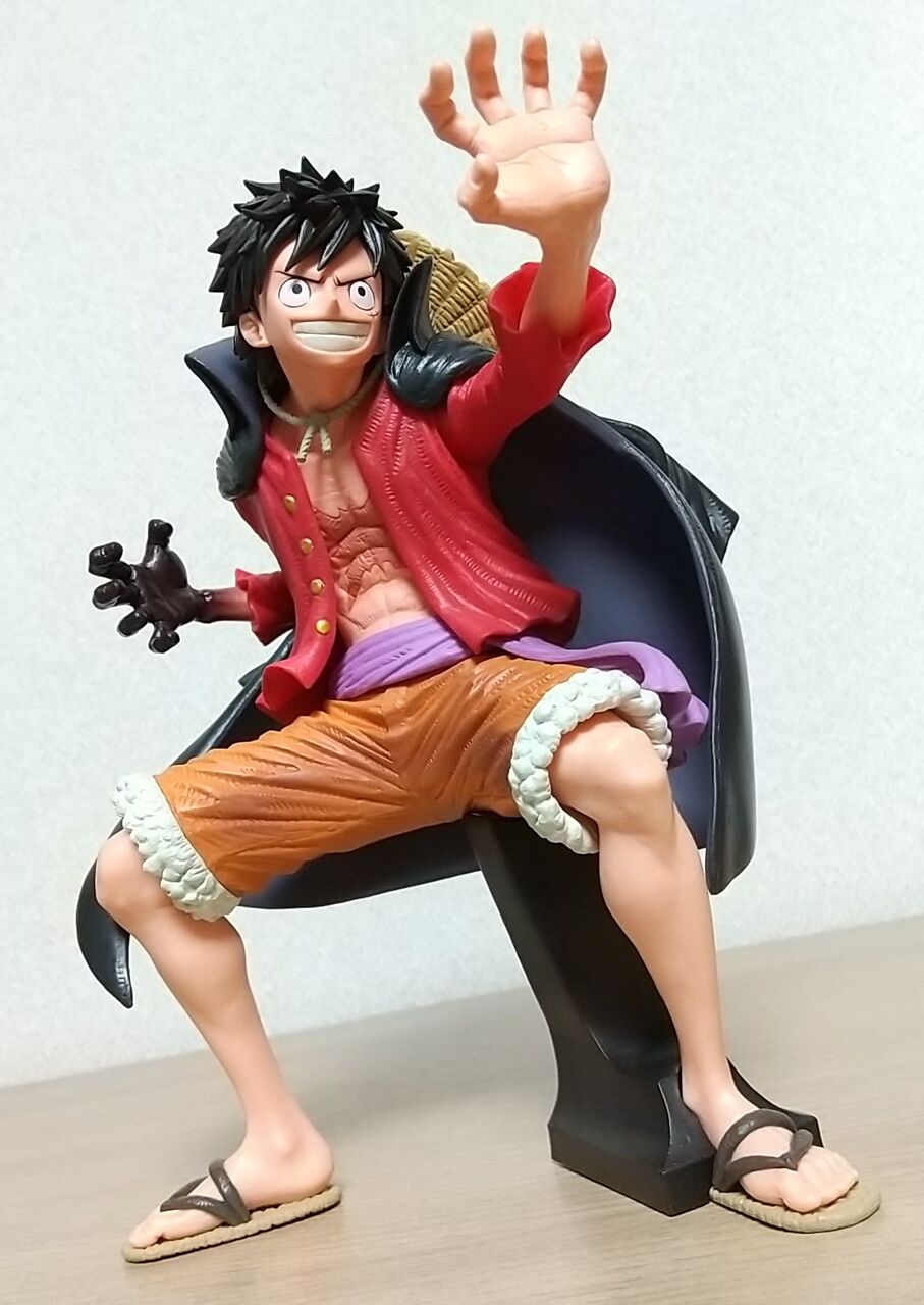 鬼ヶ島 討ち入りのルフィがフィギュア化】ワンピース KING OF 鬼ヶ島 討ち入りのルフィがフィギュア化】ワンピース KING OF