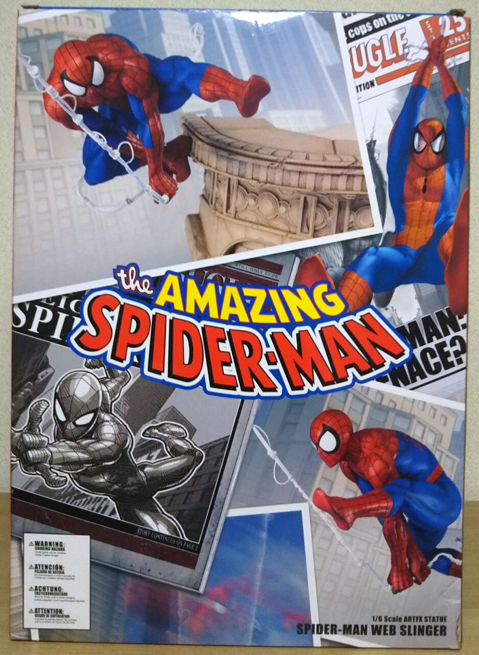 スパイダーマン ウェブスリンガー 1/6 marvel KOTOBUKIYA Kotobukiya Spider-Man Web Slinger 1:6 Scale ArtFX Marvel Comics