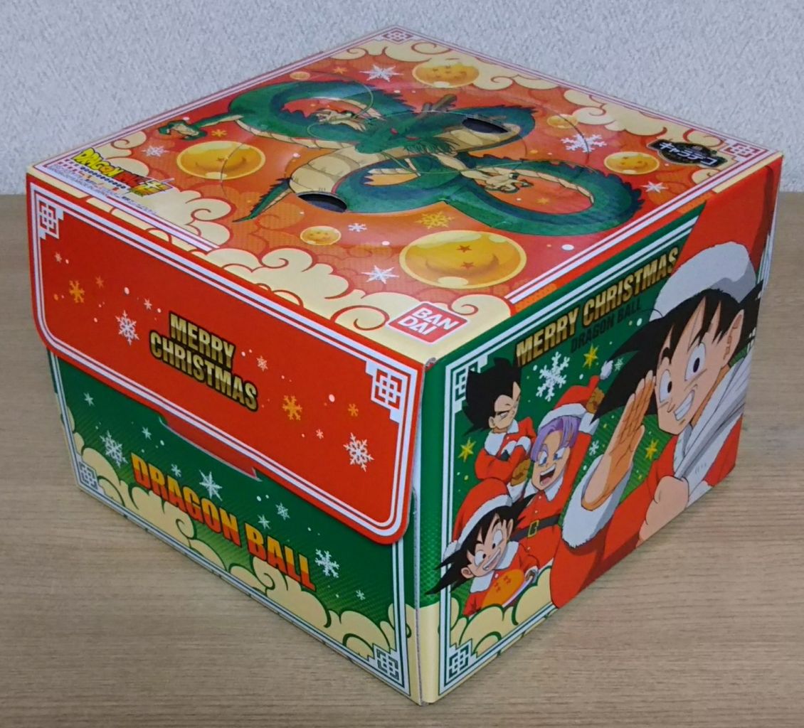 AEON限定、サンタ姿の悟空のミニ色紙付き】キャラデコクリスマス