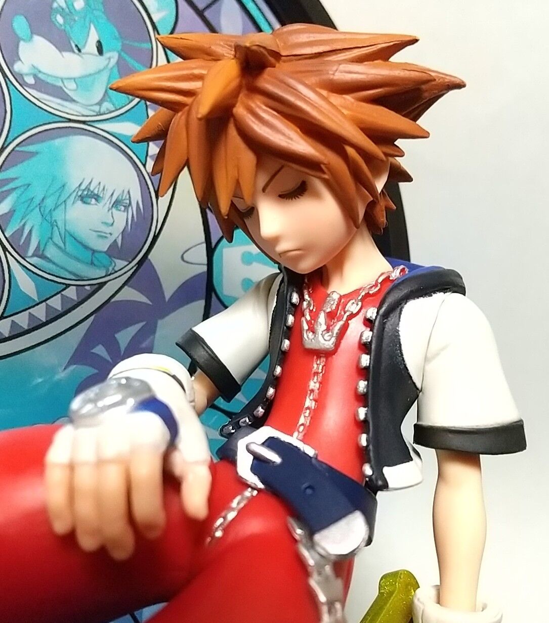 ステンドグラス風の背景パーツ付き】一番くじ KINGDOM HEARTS