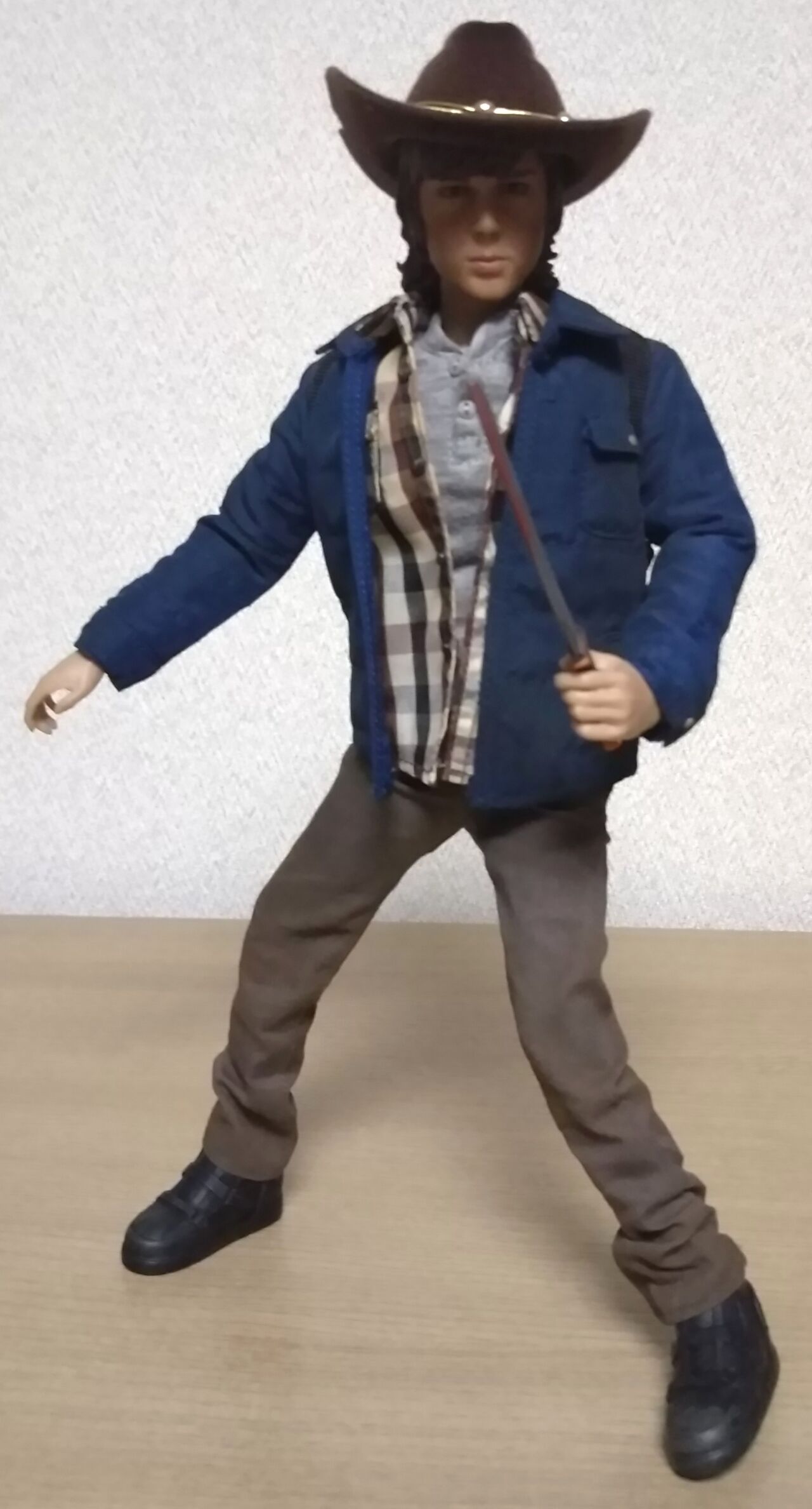 装備が豊富！ウォーキングデッドのカールの可動フィギュア】CGL TOYS