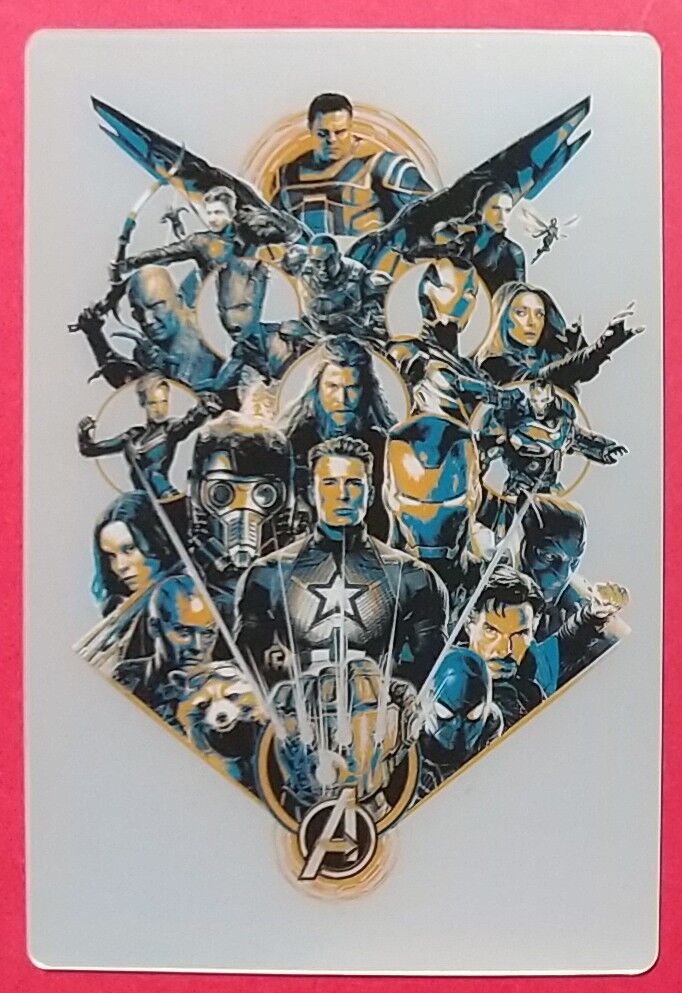 MCUのビジュアルが使われたメタリックプラカード入り】MARVEL Infinity
