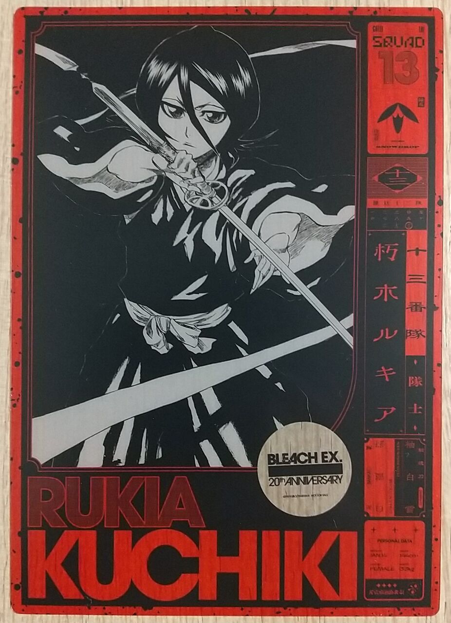 BLEACH EX. 原画展 クリアファイル 朽木ルキア - アニメグッズ