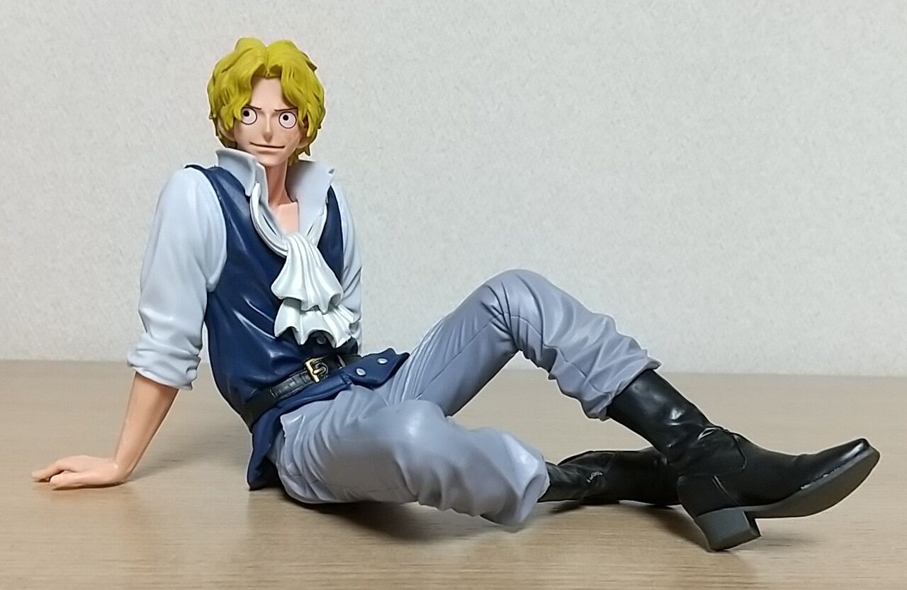 座りポーズのサボのフィギュア ワンピース Scultures Big 造形王special Sabo Chaos Hobby Blog