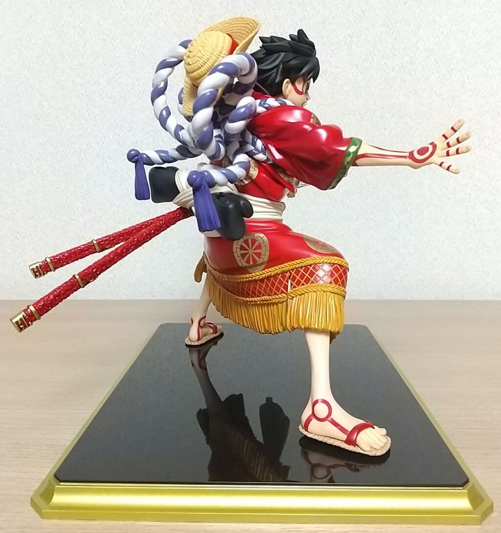 POP【新品】未開封　KABUKI EDITION ルフィ　赤色着物 2025年最新】KABUKI EDITION ルフィの人気アイテム - メルカリ