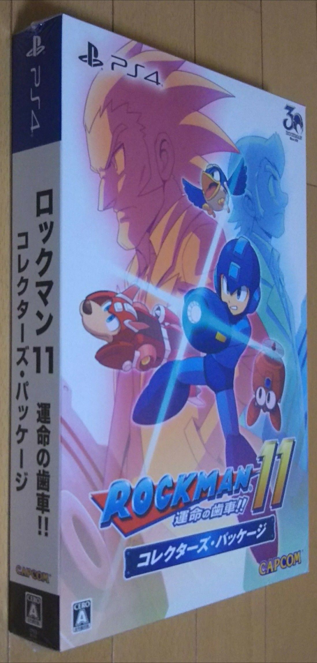 Ps4ロックマン11 運命の歯車!! コレクターズ・パッケージ　シュリンク付き ロックマン11 運命の歯車!! コレクターズ・パッケージ amiibo同