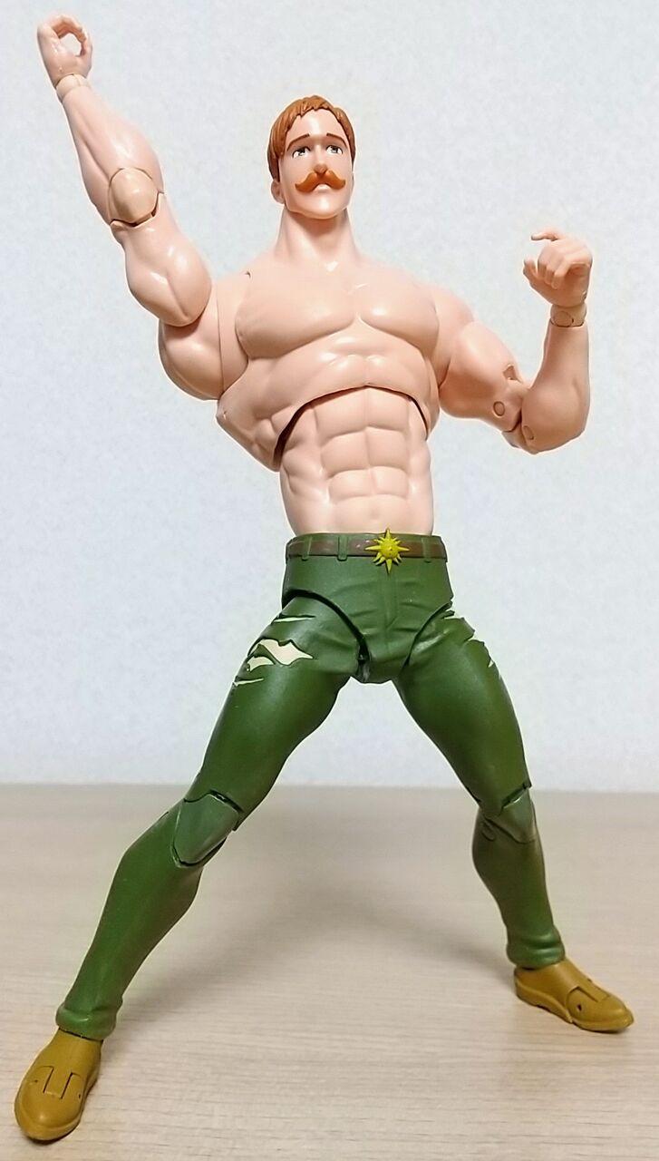 七つの大罪」のエスカノールの可動フィギュア】McFARLANE TOYS The