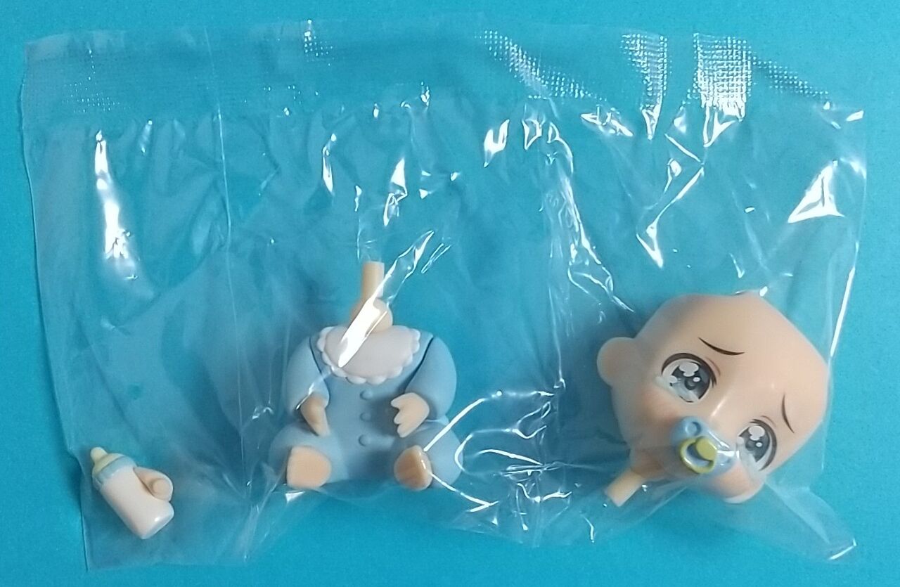 哺乳瓶パーツなども付属】ねんどろいどもあ きせかえ赤ちゃん