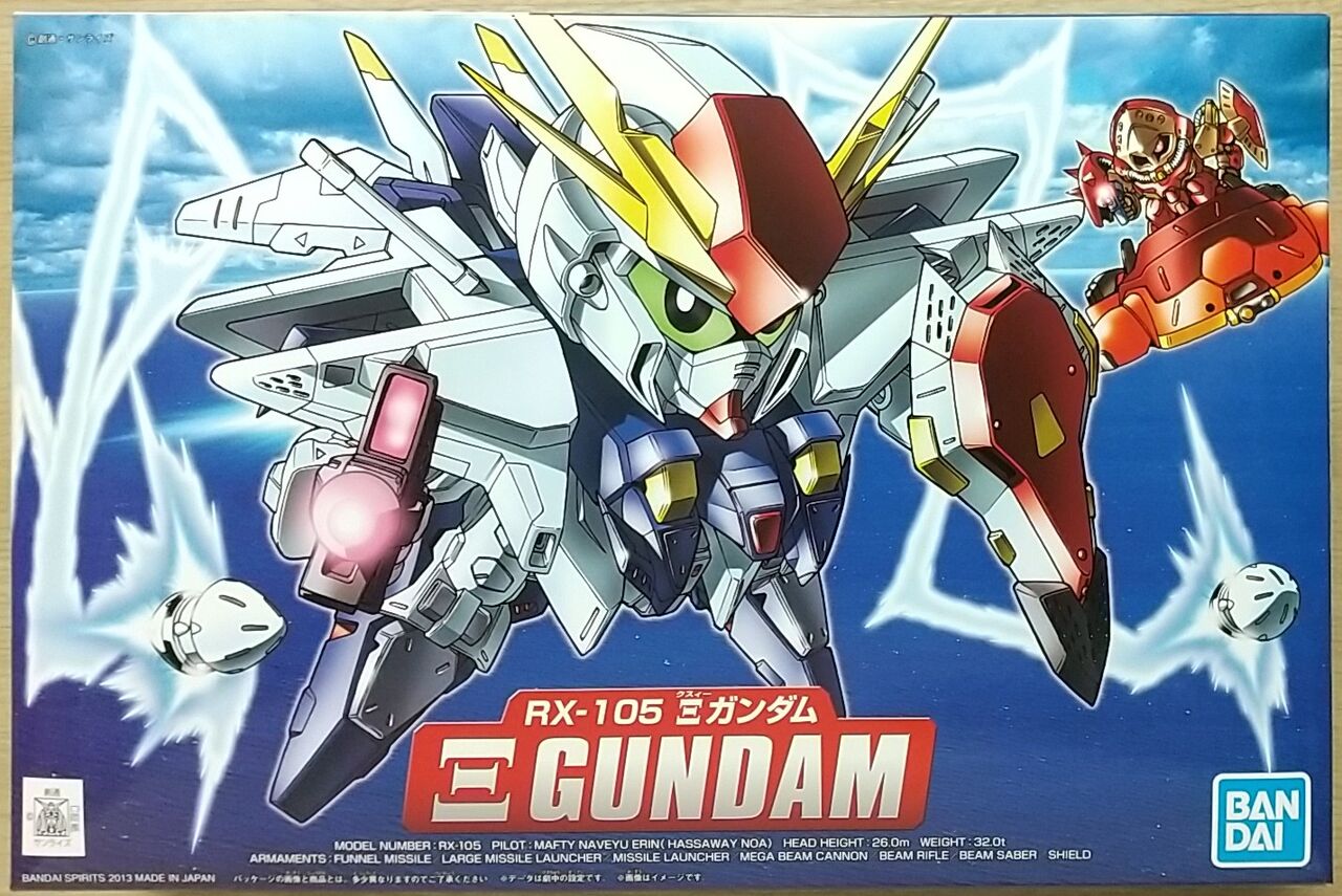 マフティーなセット内容！】BB戦士 No.386 RX-105 クスィーガンダム
