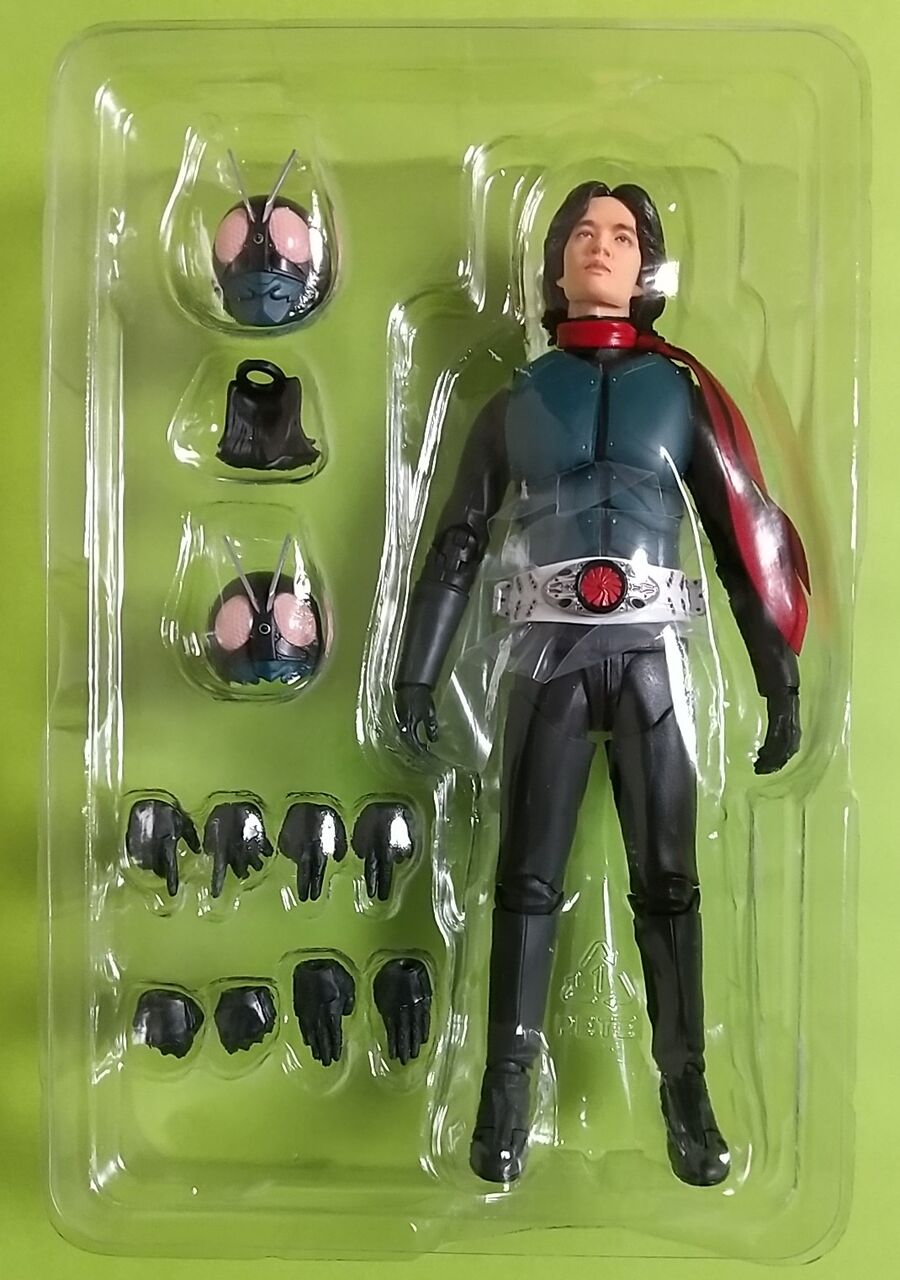 素顔ヘッドとマスク付き】S.H.Figuarts 仮面ライダー／本郷猛(シン 