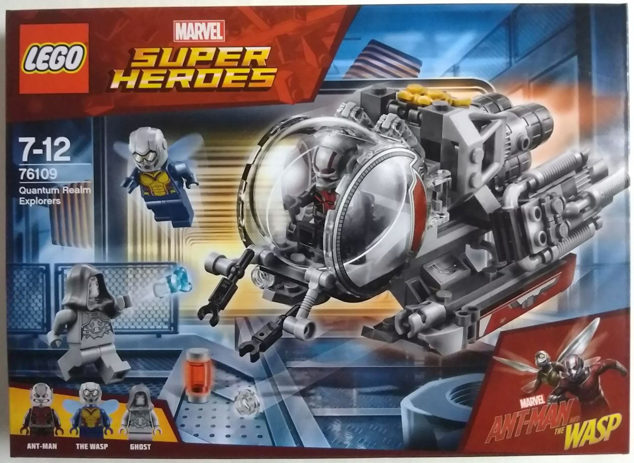 アベンジャーズ映画シリーズ作目 8 31 アントマン ワスプ公開特集 Lego アントマン クアンタム ビークルの攻撃 Chaos Hobby Blog