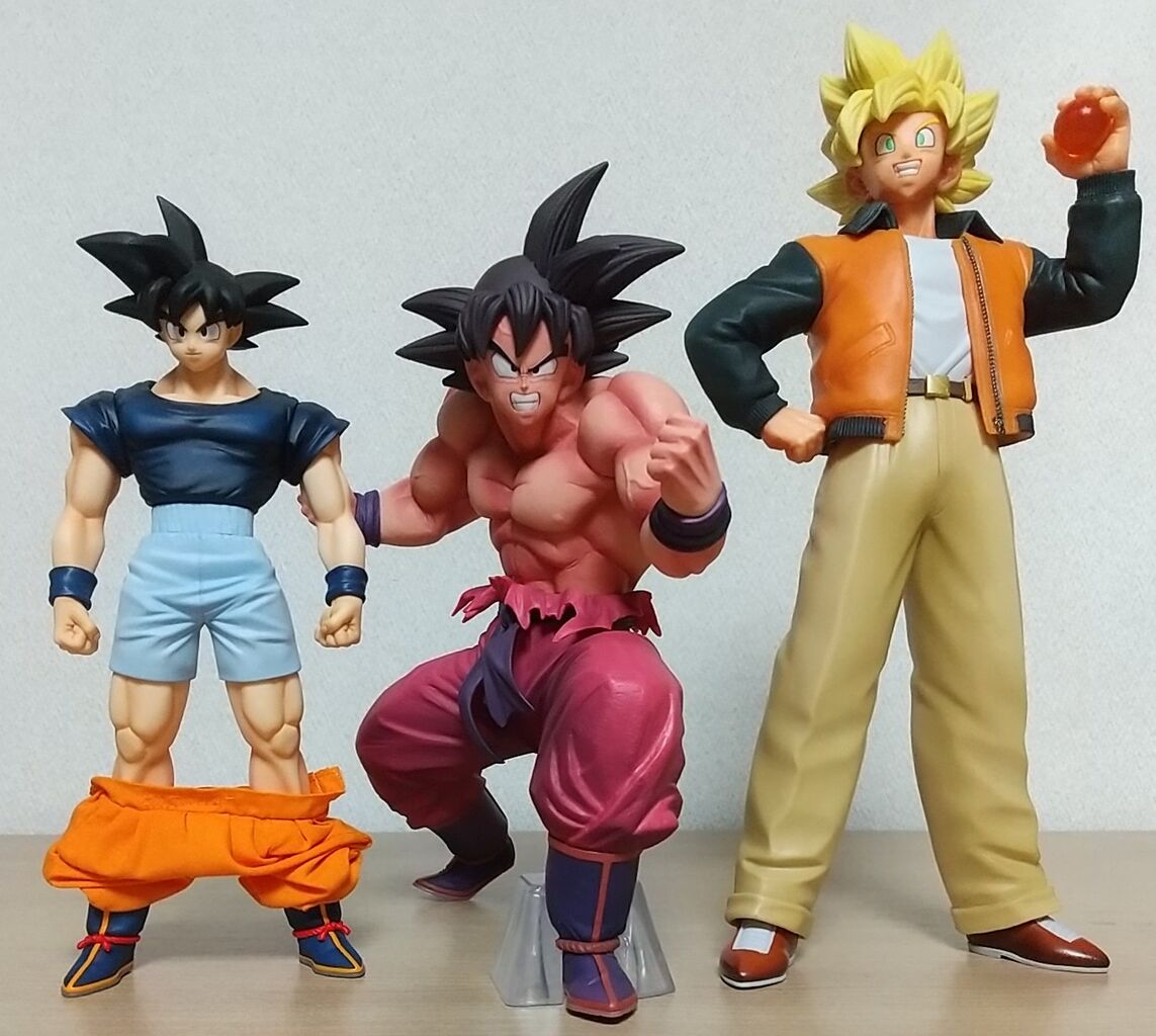 中古】[FIG] C賞 孫悟空(3倍界王拳) 一番くじ ドラゴンボール EX