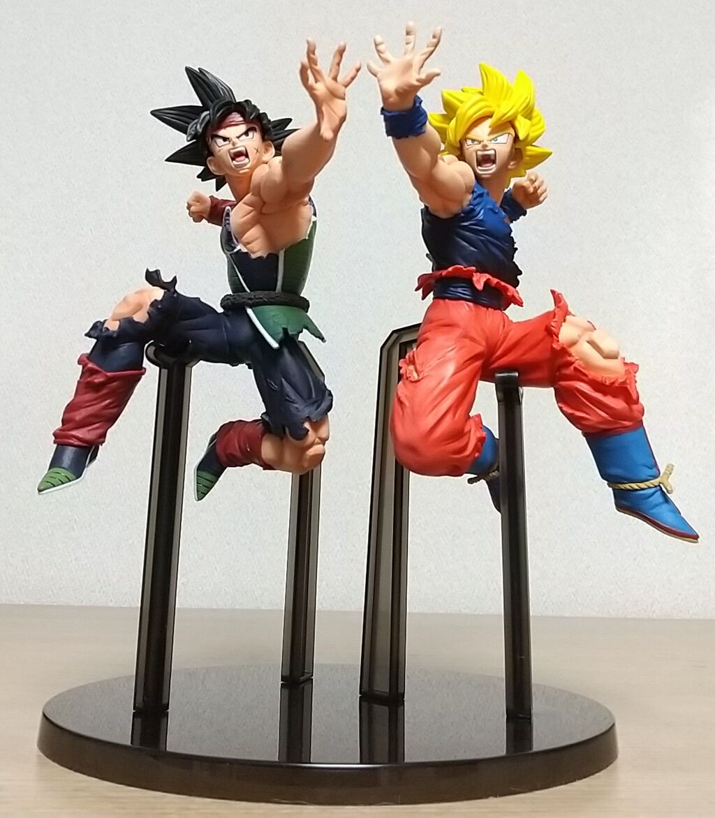 ドラゴンボールフィギュア 悟空 バーダック 親子かめはめ波 夢の