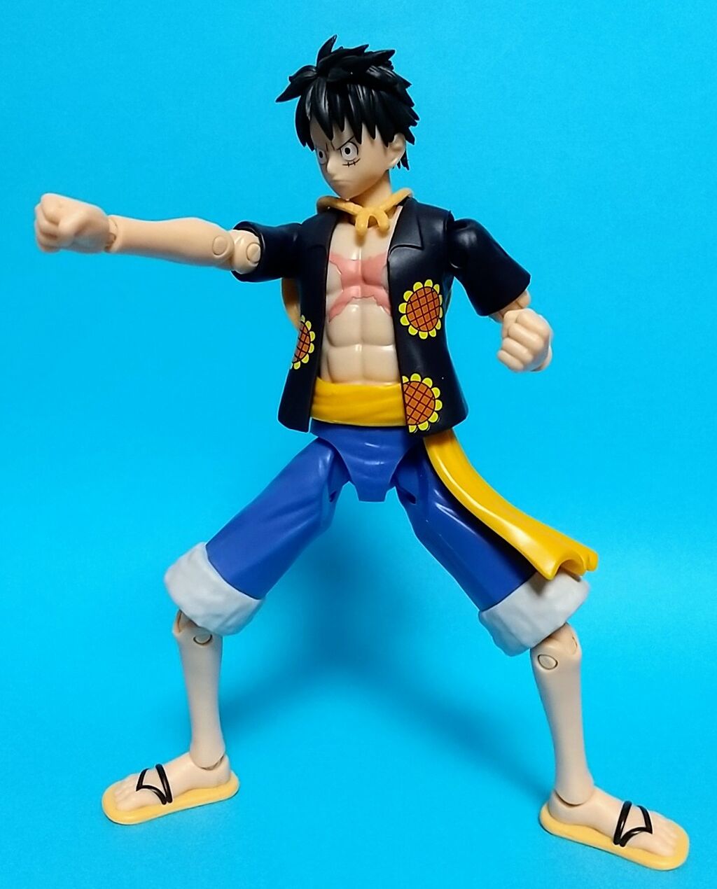 ワンピース フィギュア モンキー・D・ルフィ &amp; ウーシー ドレスローザ編 ドレスローザ編のルフィの海外フィギュア】ANIME HEROES MONKEY