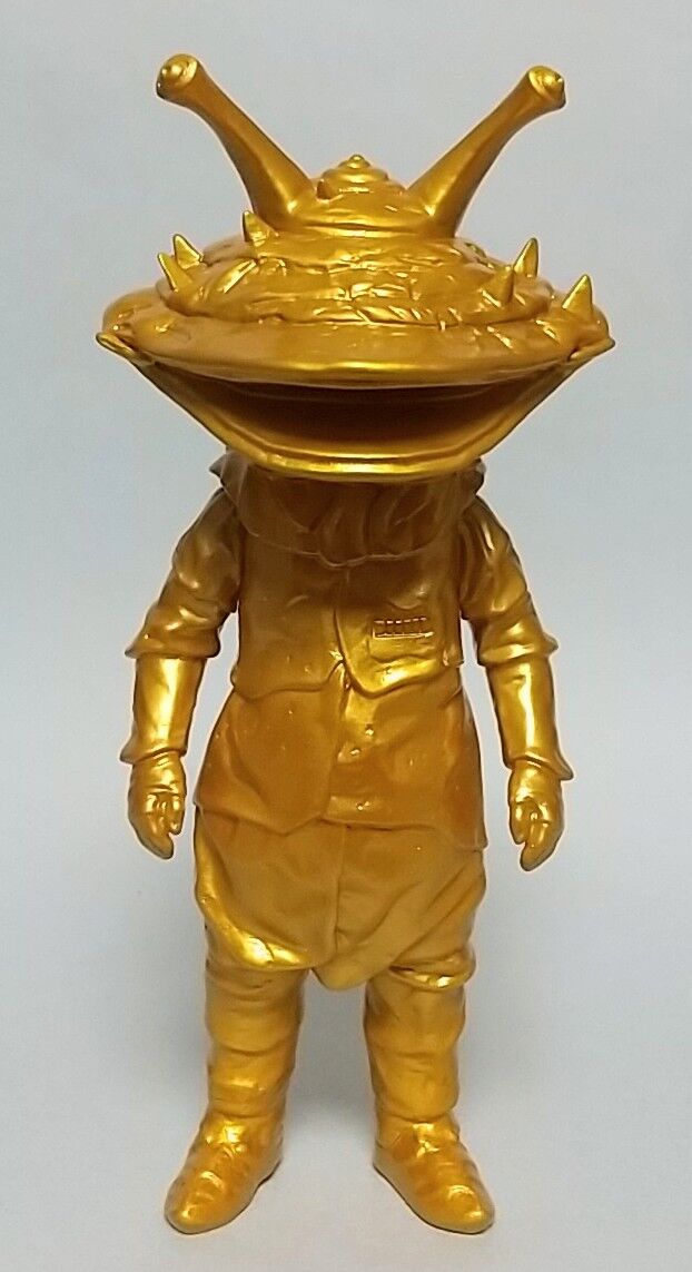金運アップ!幸運のカネゴン ゴールドバージョン ソフビ フィギュア 限定ゴールドカラー】スペシャルカラーソフビ カネゴン 豪華金爛
