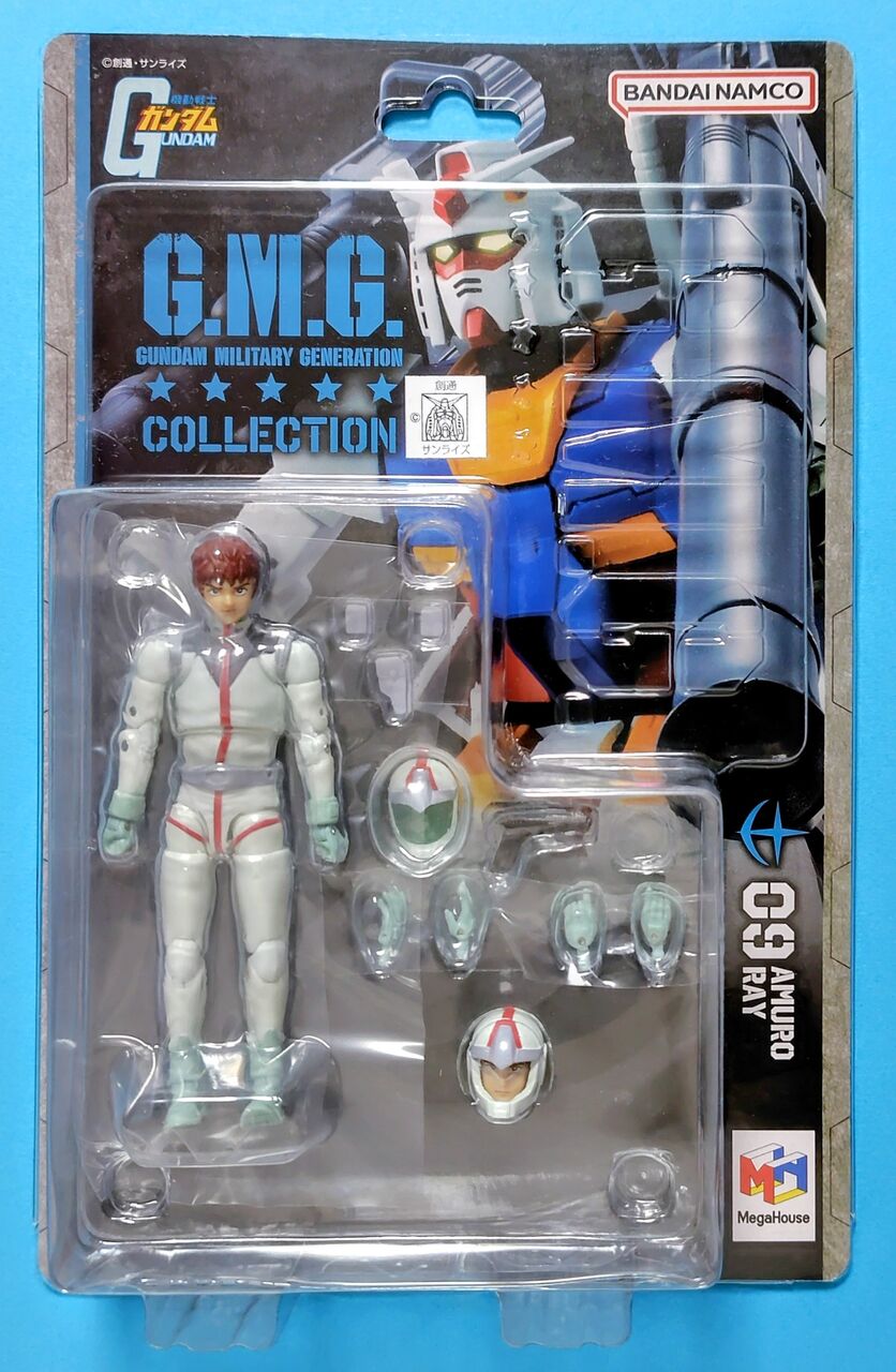 ヘルメット付き♪可動フィギュア】G.M.G. COLLECTION 09 機動戦士