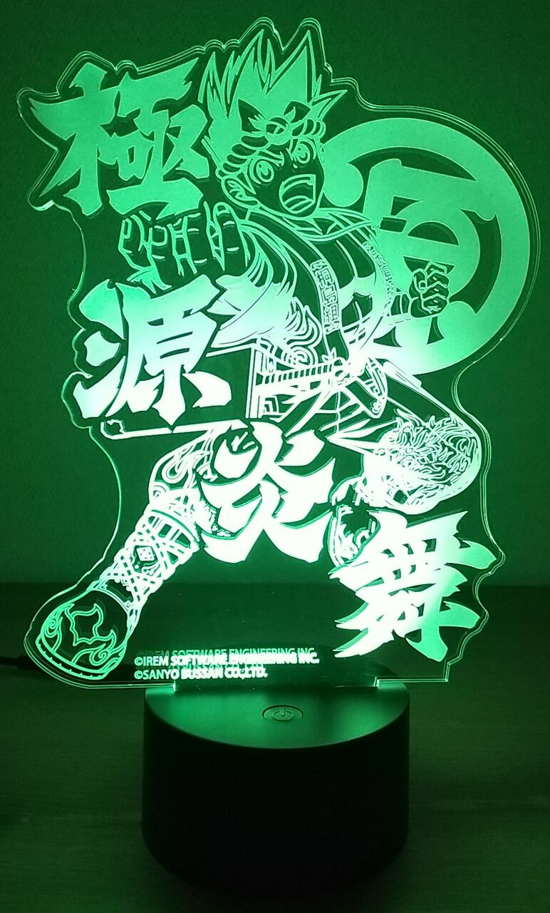 １点物！！信工房 大工の源さん 韋駄天 パネル アンドン 行灯 LED発光！ 7色に発光】大工の源さん 超韋駄天 LEDパネル : Chaos☆Hobby☆Blog