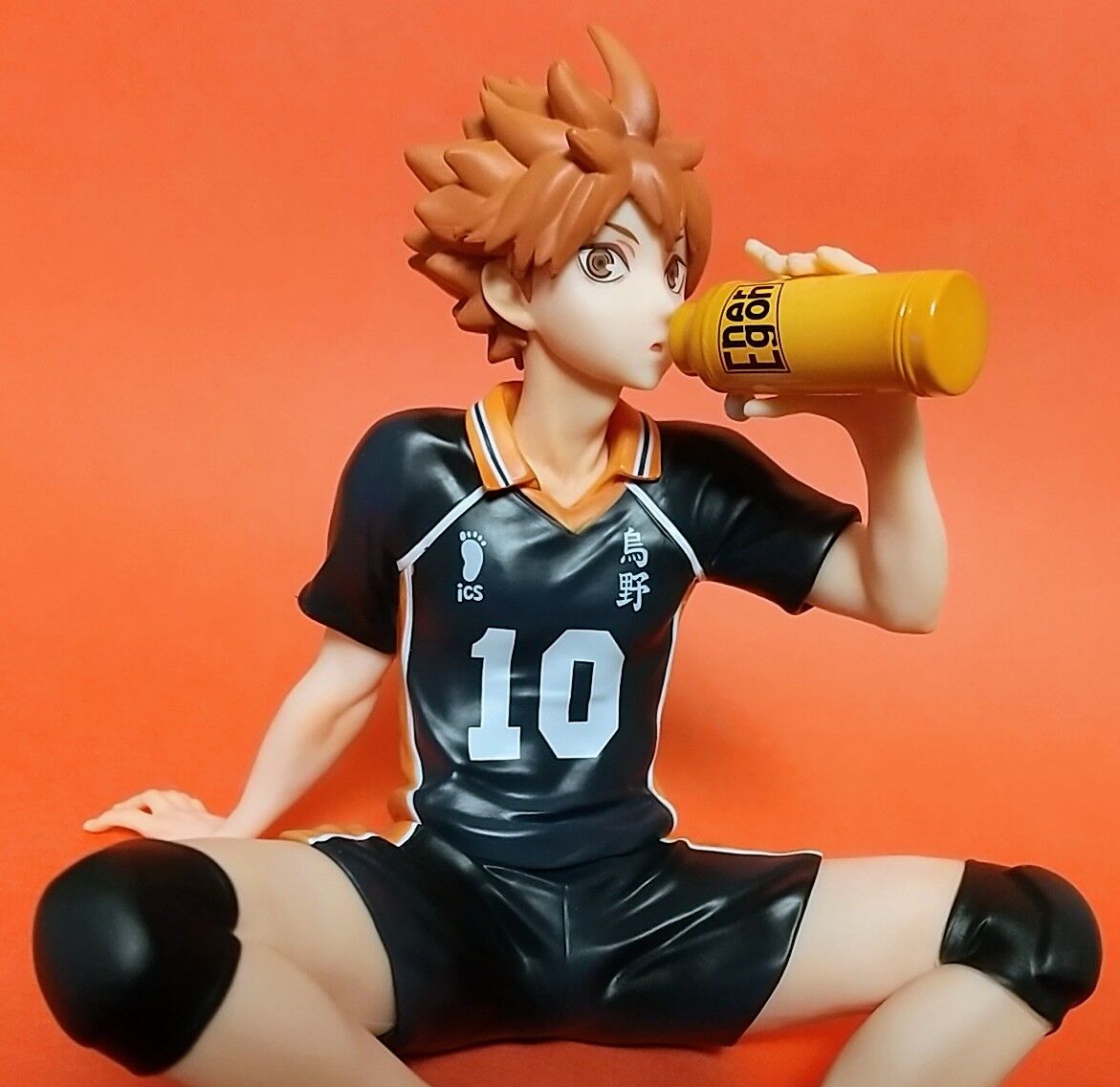 14Eて）日向翔陽 「ハイキュー!! 座し ぴょんコレフィギュア」