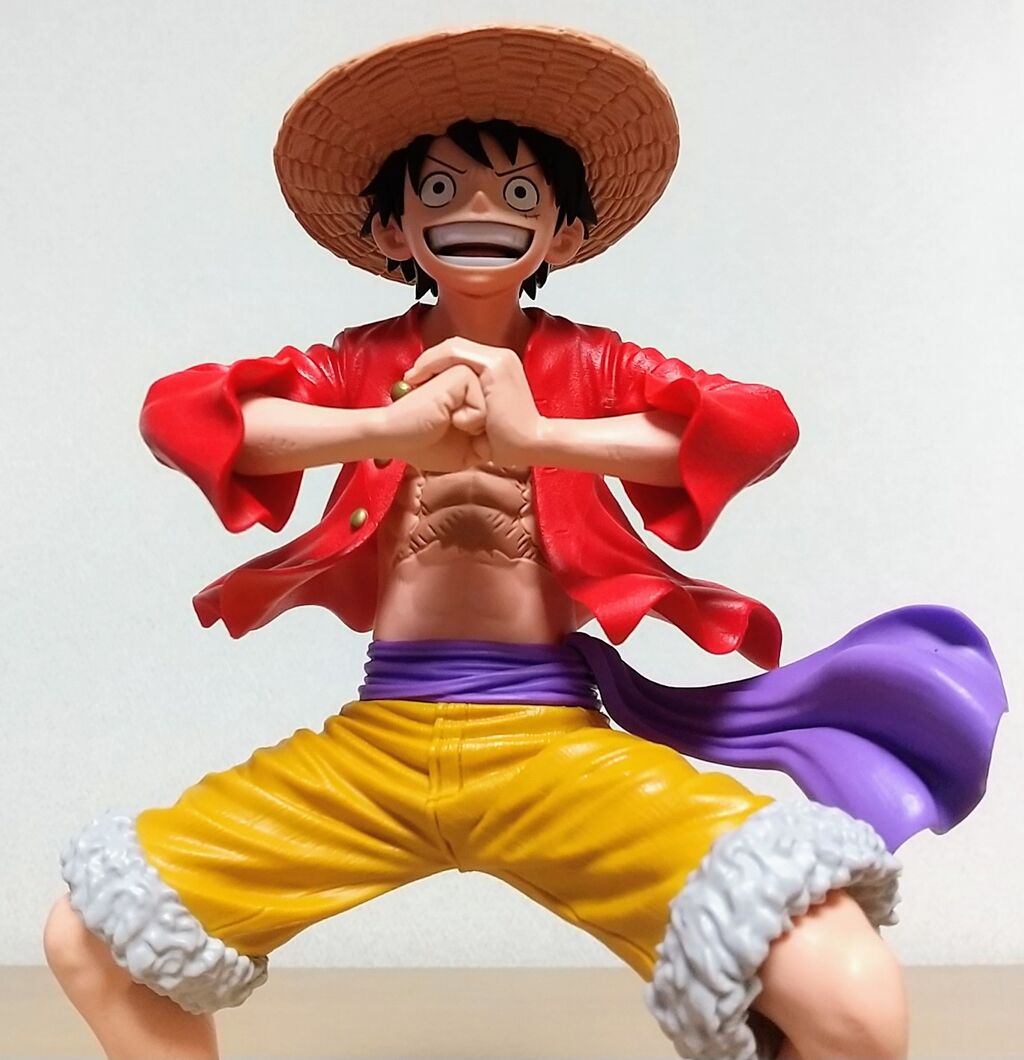 ビッグサイズなルフィ】ワンピース Grandista -MONKEY.D.LUFFY