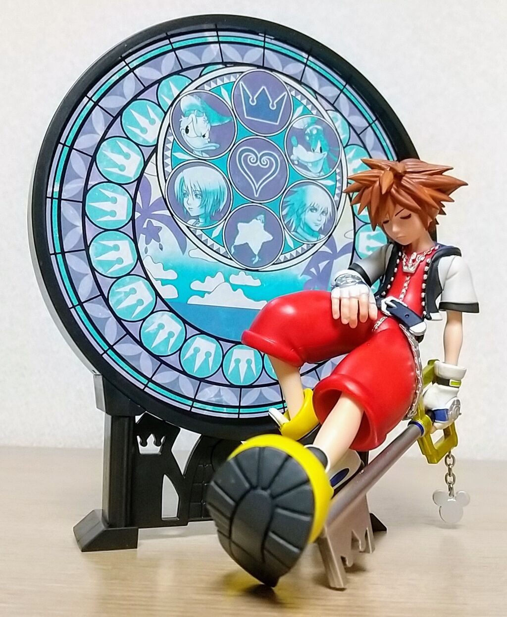 ステンドグラス風の背景パーツ付き】一番くじ KINGDOM HEARTS ステンドグラス風の背景パーツ付き】一番くじ KINGDOM HEARTS