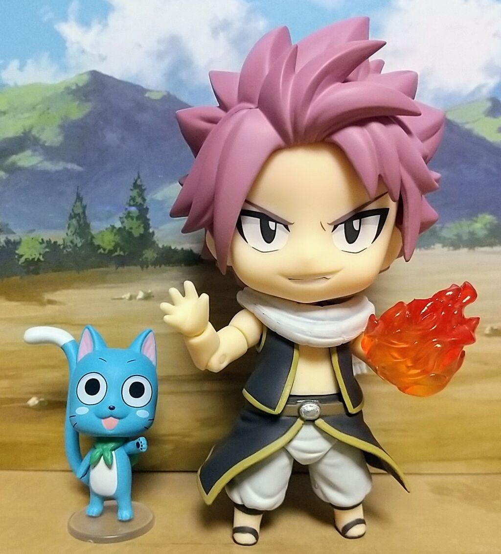 相棒のハッピー付き】FAIRLY TALE ねんどろいど ナツ