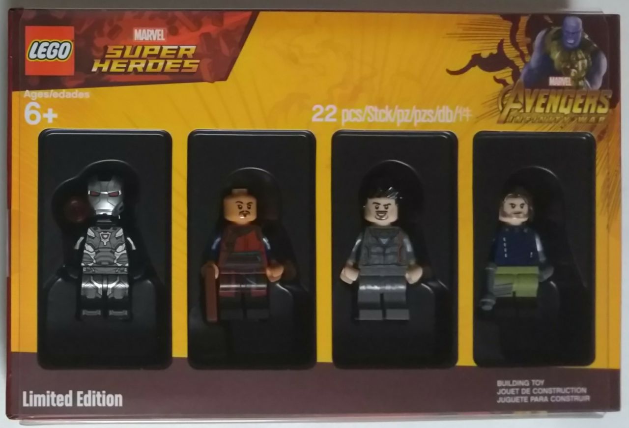 トイザらスのブロックトーバーで貰えるアベンジャーズ インフィニティウォーのミニフィグ4体セット Lego Marvel Super Heroes 18 Chaos Hobby Blog