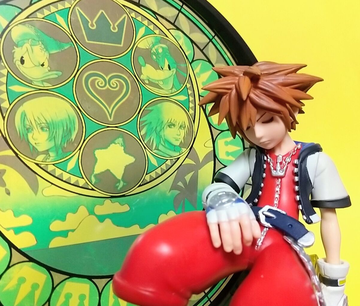 ステンドグラス風の背景パーツ付き】一番くじ KINGDOM HEARTS ステンドグラス風の背景パーツ付き】一番くじ KINGDOM HEARTS