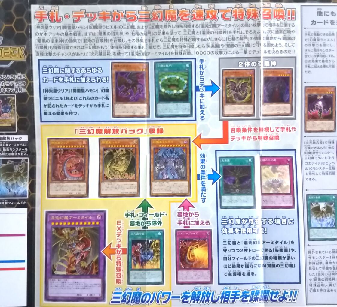 【バラ売り可】混沌の三幻魔 － 三幻魔解放パック　10パック バラ売り可】混沌の三幻魔 － 三幻魔解放パック 10パック 遊戯王