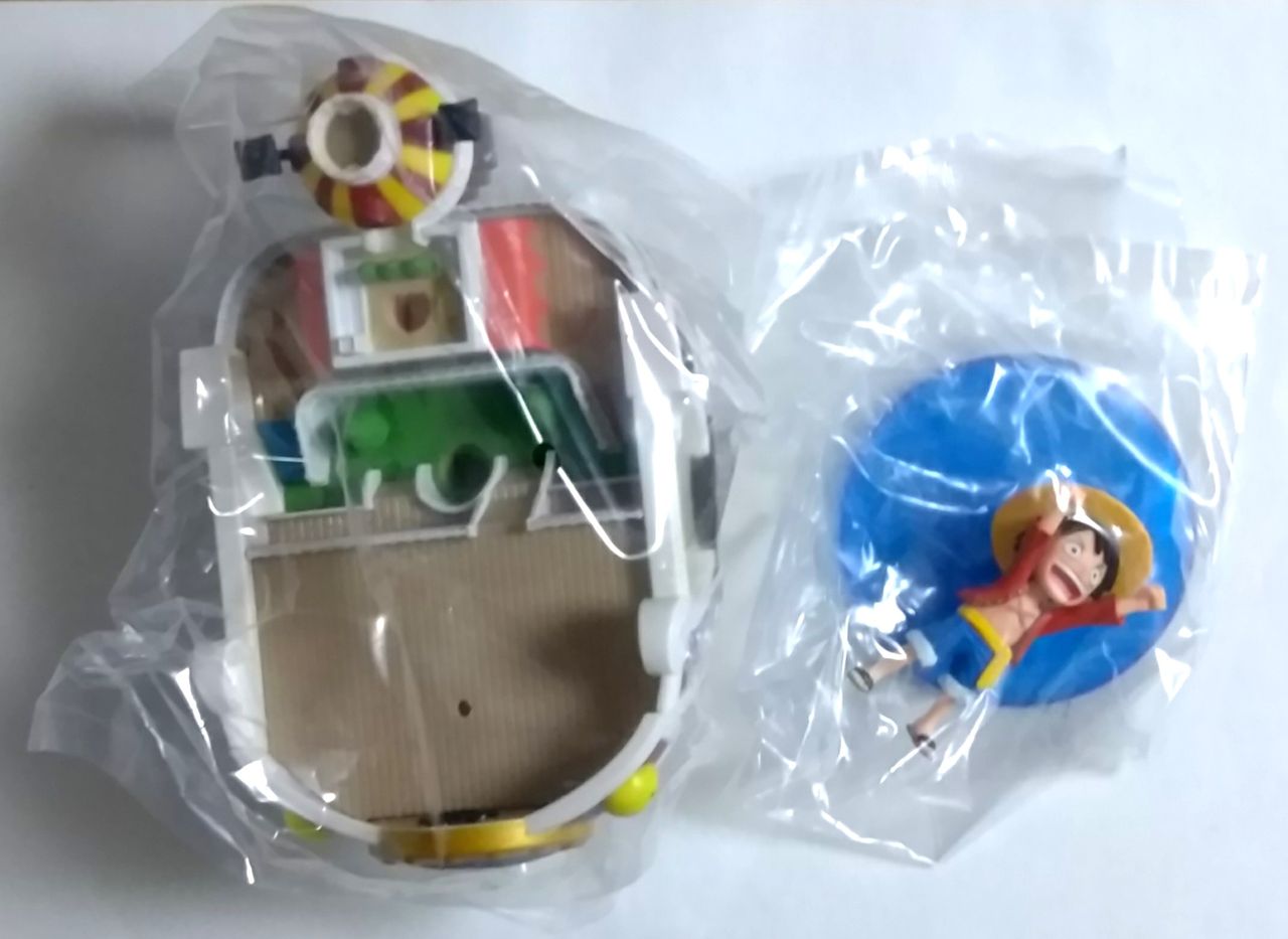 サウザンド・サニー号にルフィのワーコレ付き♪】ワンピース