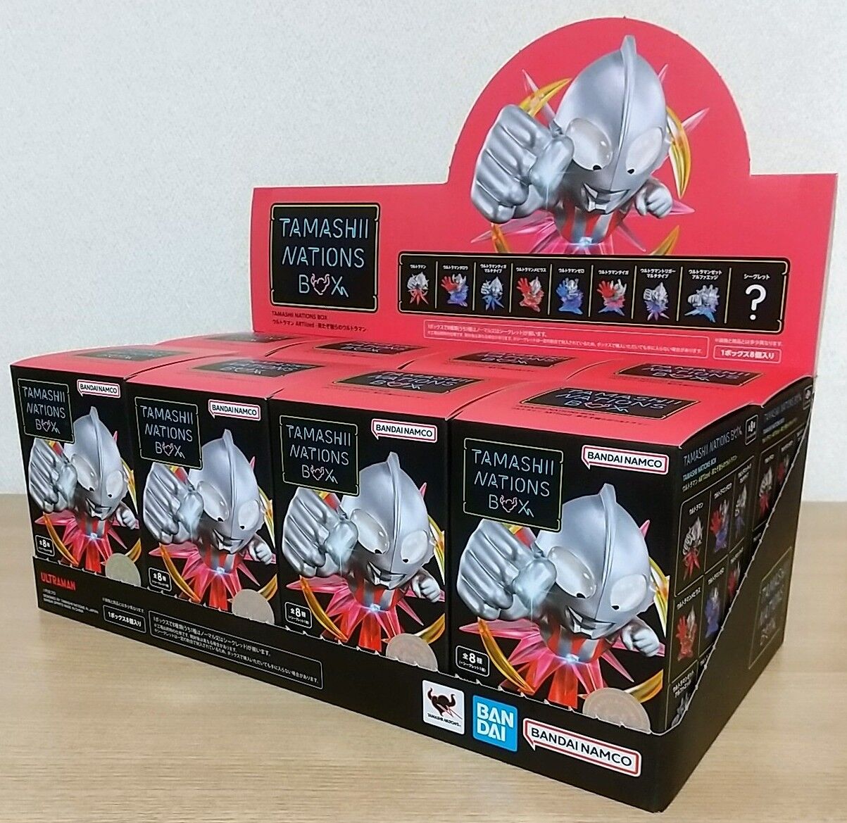 登場ポーズのデフォルメフィギュア】TAMASHII NATIONS BOX