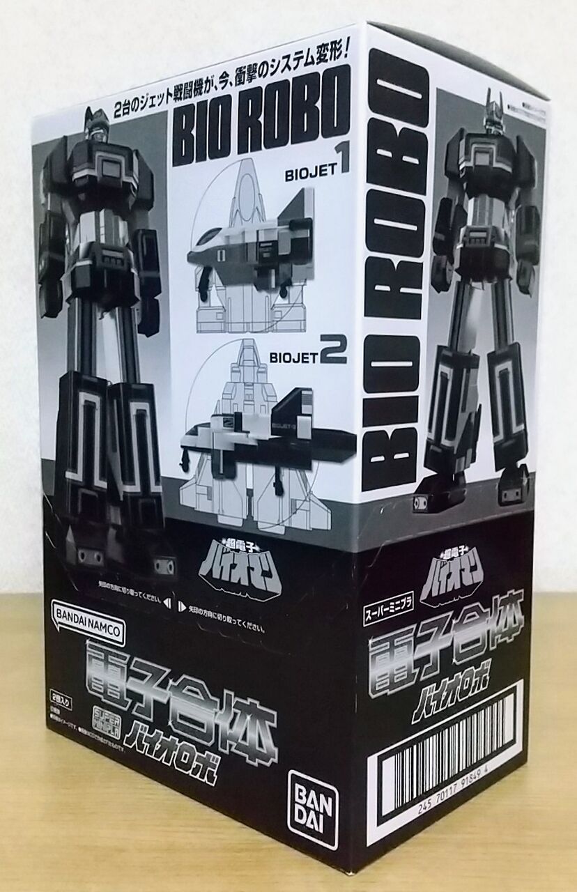 超電子バイオマン　スーパーミニプラ　電子合体　バイオロボ　内箱未開封！ スーパーミニプラ 電子合体 バイオロボ｜発売日：2021年2月15日