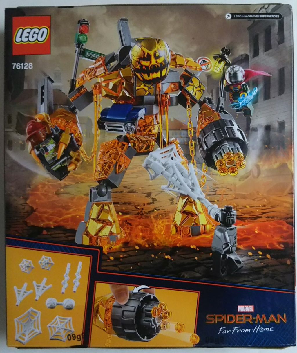 アベンジャーズ映画シリーズ23作目 スパイダーマン ファー フロム ホーム公開特集 Lego モルテンマンの戦い Chaos Hobby Blog