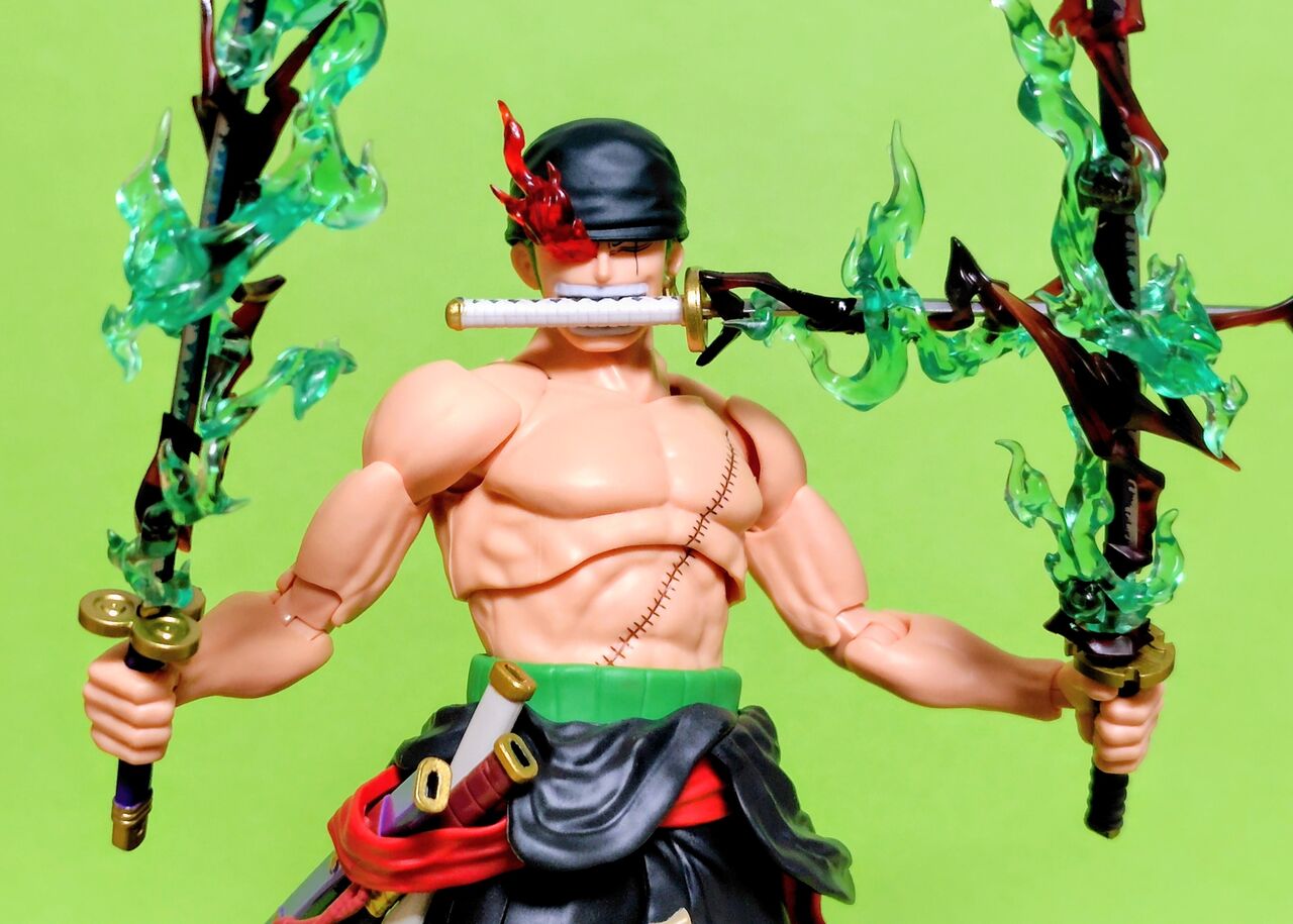覇気放出エフェクトなどが付属】ONE PIECE S.H.Figuarts ロロノア