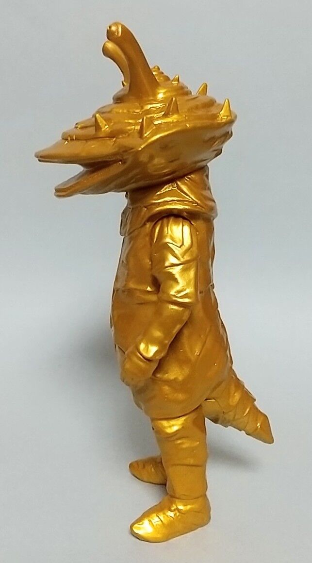 金運アップ!幸運のカネゴン ゴールドバージョン ソフビ フィギュア 限定ゴールドカラー】スペシャルカラーソフビ カネゴン 豪華金爛