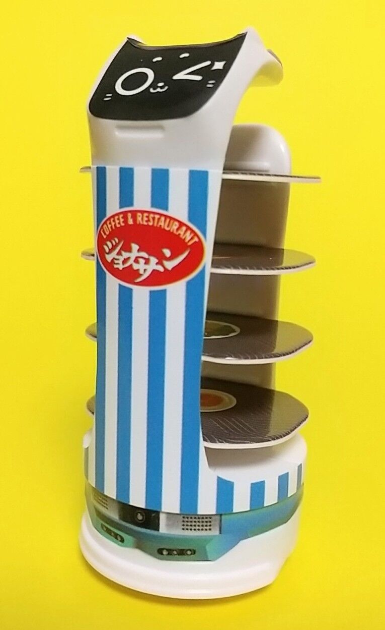 ネコ型配膳ロボットがカプセルフィギュア化】ミニネコロボフィギュア : Chaos☆Hobby☆Blog