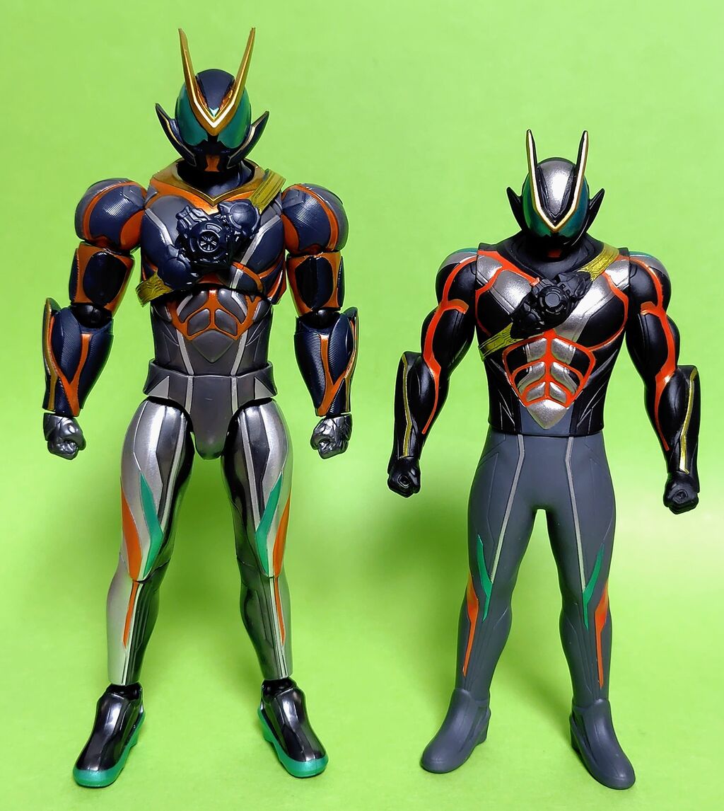 トリプルゼッツァーが付属】仮面ライダーアクションフィギュア 仮面