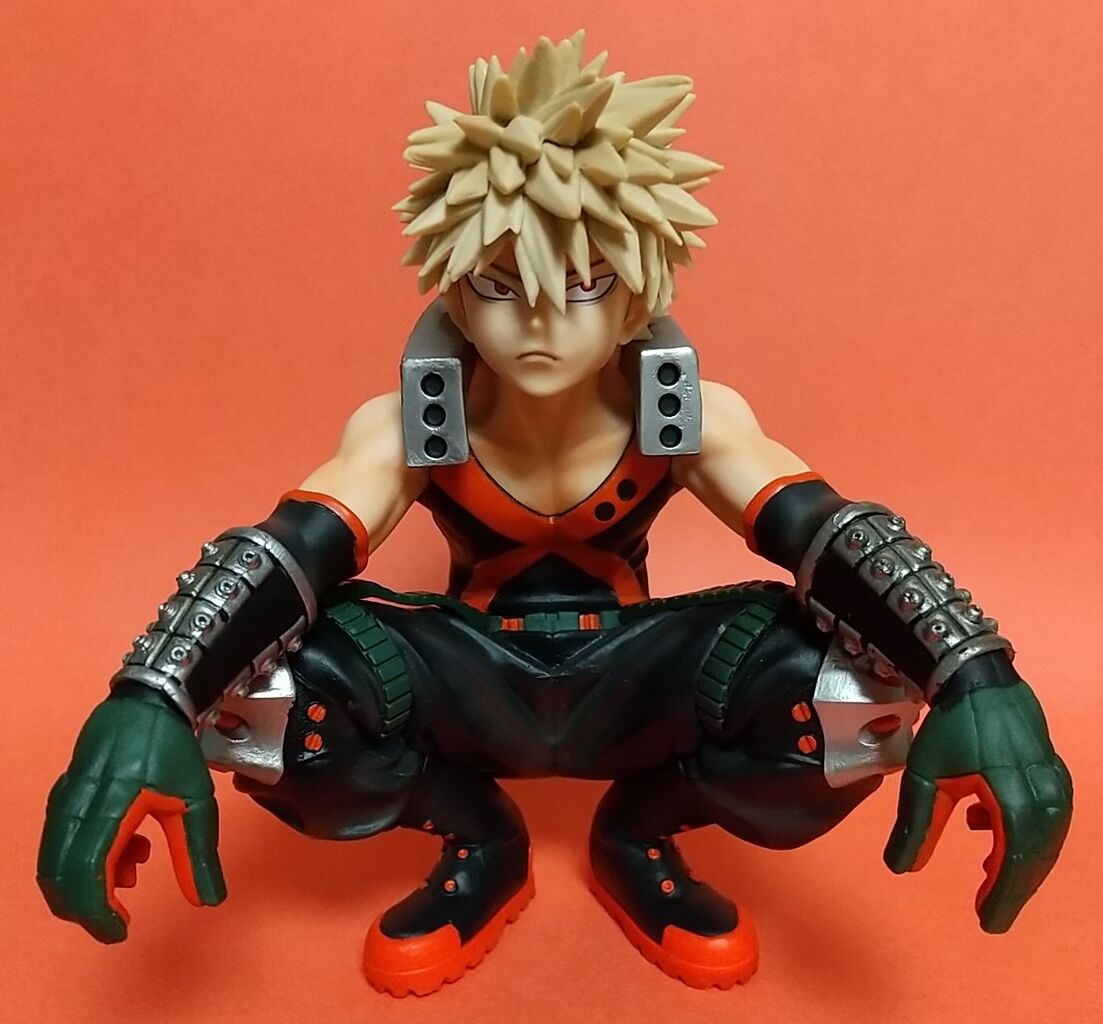 爆豪のお座りフィギュア】僕のヒーローアカデミア Break time