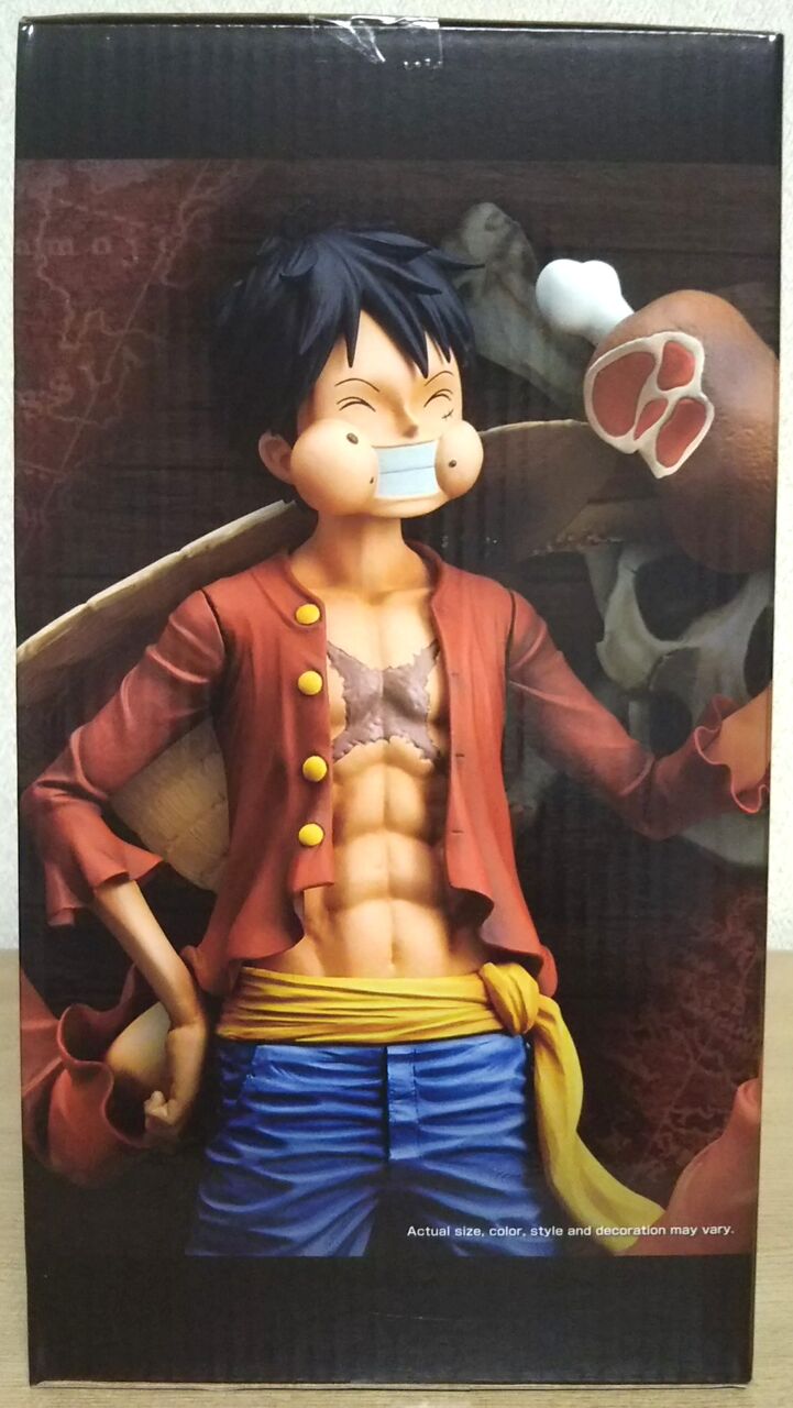 海外限定のルフィ！豊富な交換用パーツが付属】ONE PIECE