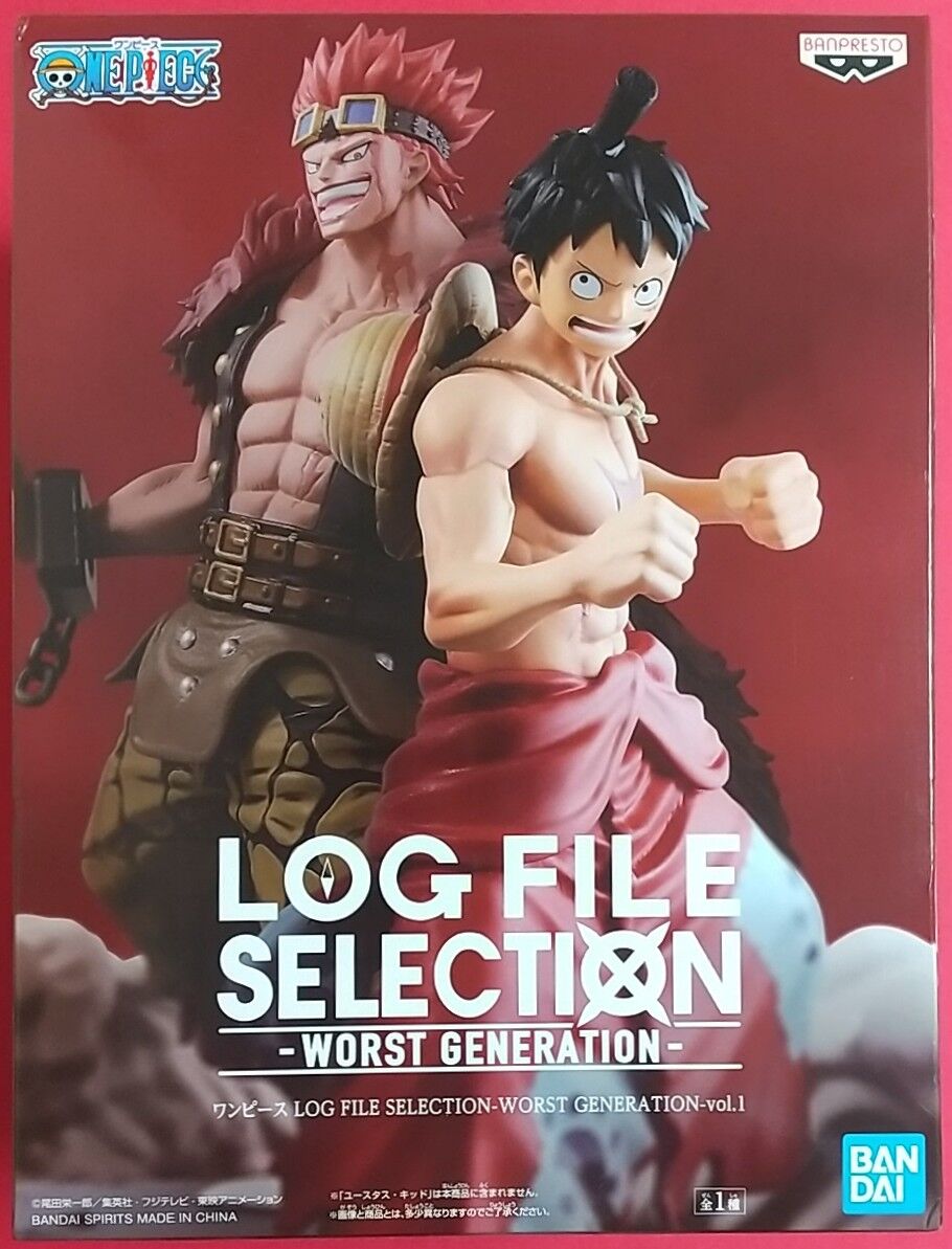 バンプレスト ワンピース LOG FILE SELECTION WORST GENERATION vol.1 モンキー・D・ルフィ フィギュア BANPRESTO ワンピース LOG FILE SELECTION WORST GENERATION vol