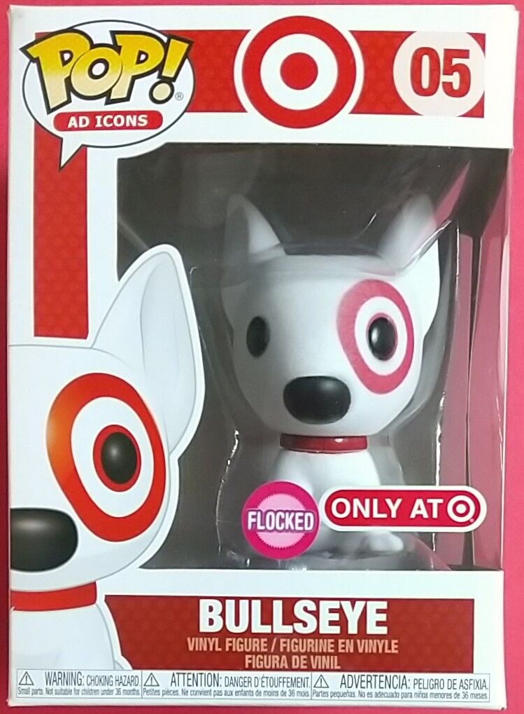 アメリカのスーパー Targetのマスコットキャラ Pop Ad Icons Bullseye Flocked Chaos Hobby Blog
