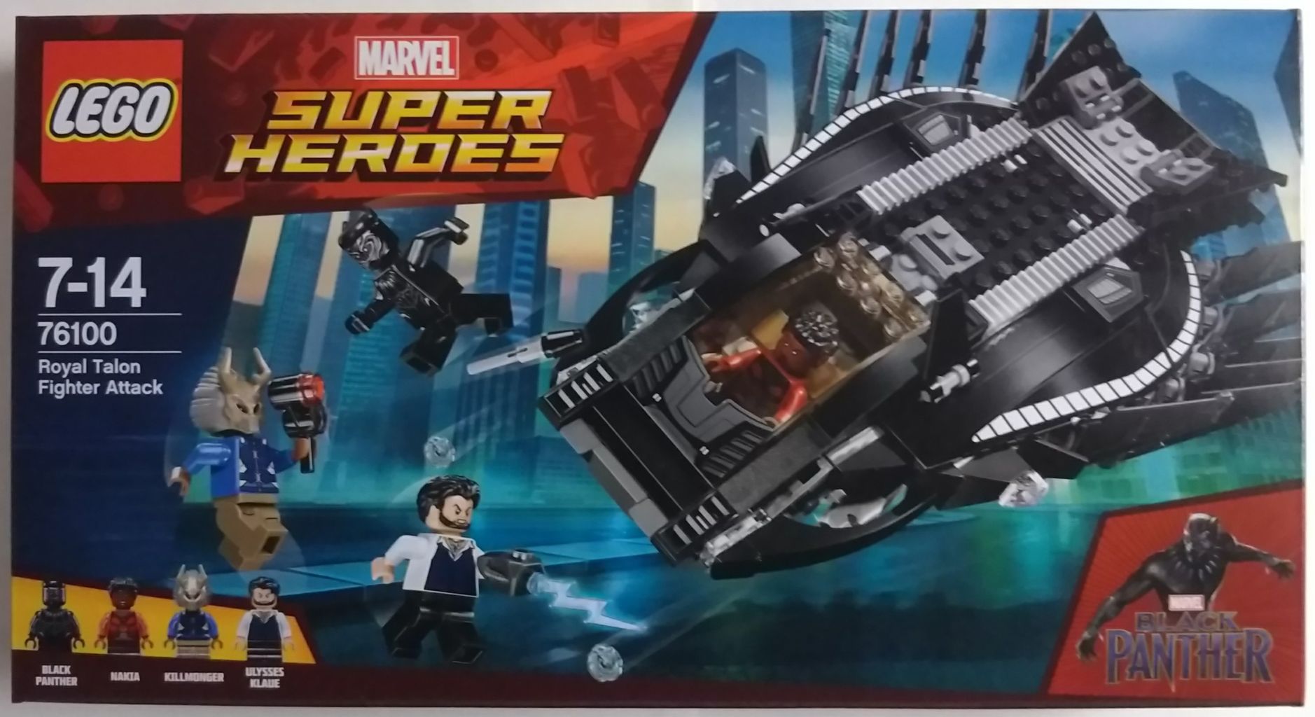 【marvel】ブラックパンサーセット WAKANDA FOREVER！ 3/1 ブラックパンサー公開特集②】LEGO 76100