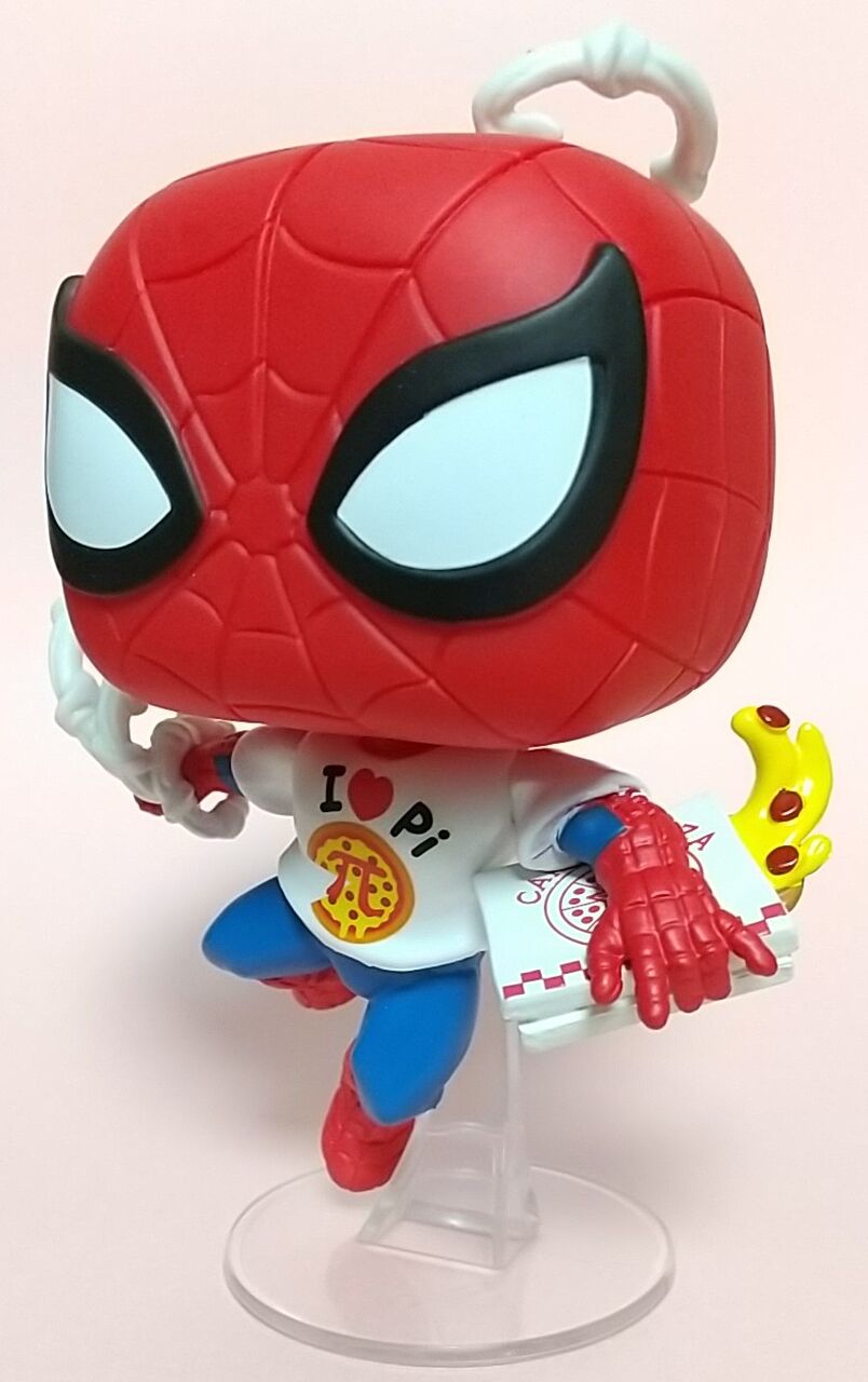 ピザ持ちスパイダーマンのPOP!フィギュア♪】POP! SPIDER-MAN with