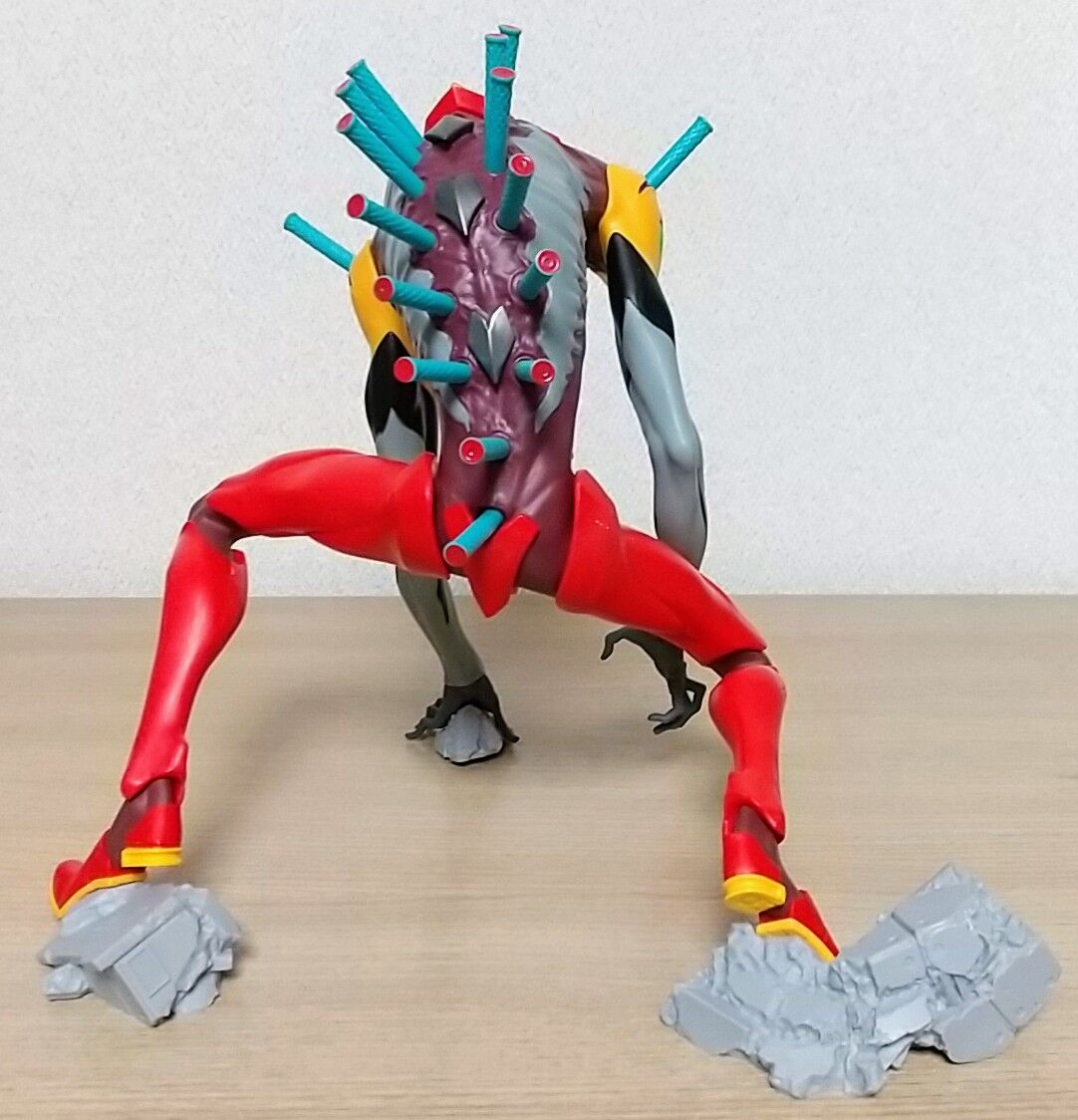 BANDAI - エヴァンゲリオン一番くじ（第２弾）二号機フィギュア 2号機獣化第2形態フィギュアや映画ラストのミサトさんビジュアル