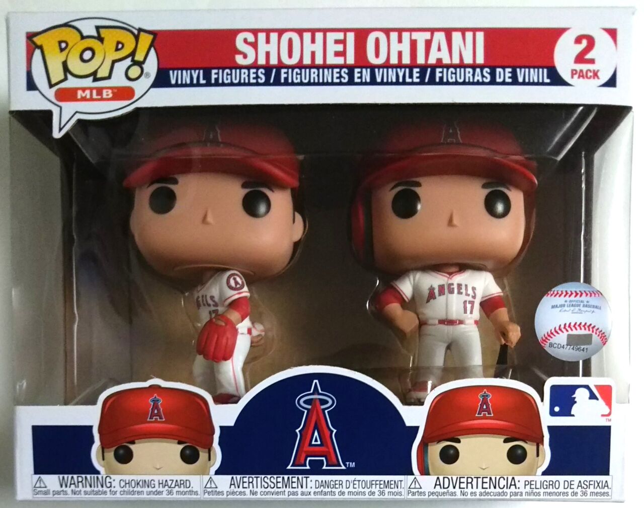 【新品】大谷翔平 FUNKO POP ホーム&ビジター2個セット