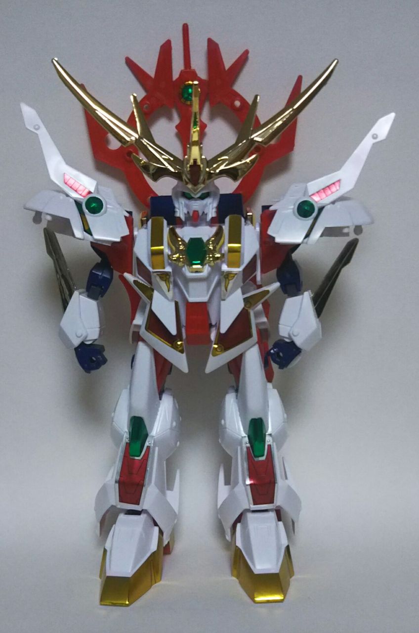 非売品 GOLD 機動武神天鎧王 BB戦士 No.147 機動武神天鎧王 ゴールドメッキver. リペア その