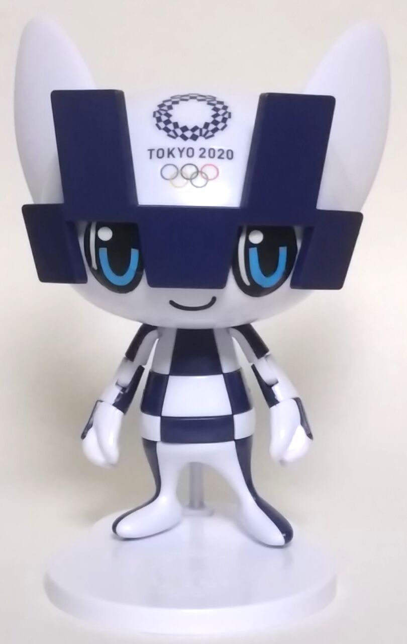 東京2020オリンピックのマスコットキャラのプラモデル