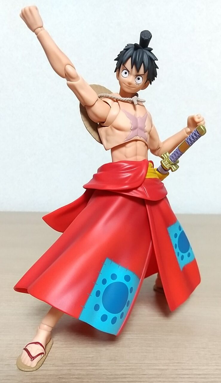 豊富な交換パーツ】ヴァリアブルアクション Heroes ONE PIECE ルフィ